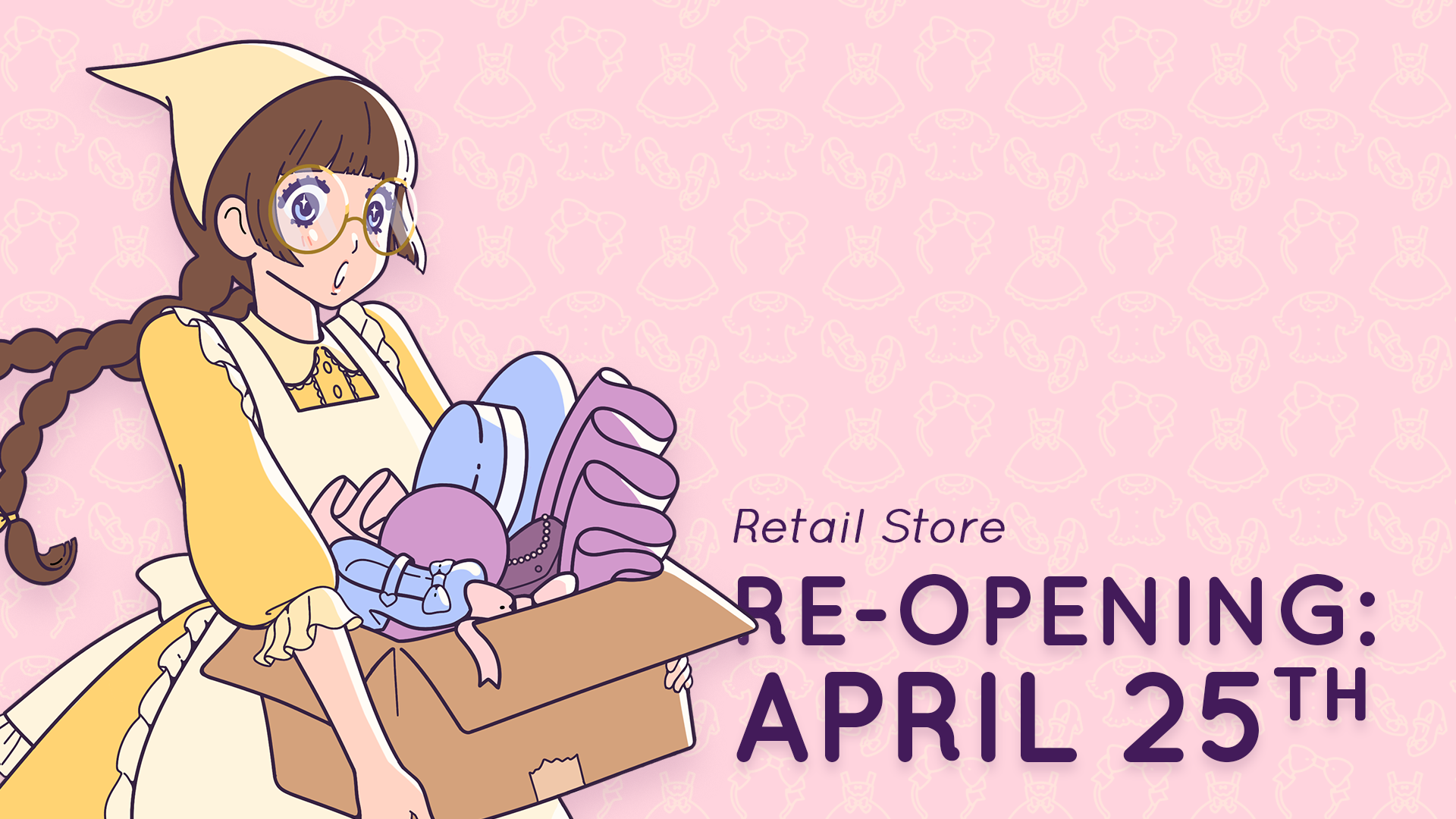 Retail Store Soft Re-opening: April 26th!