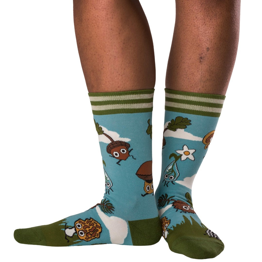 Lil' Forest Buddies Crew Socks