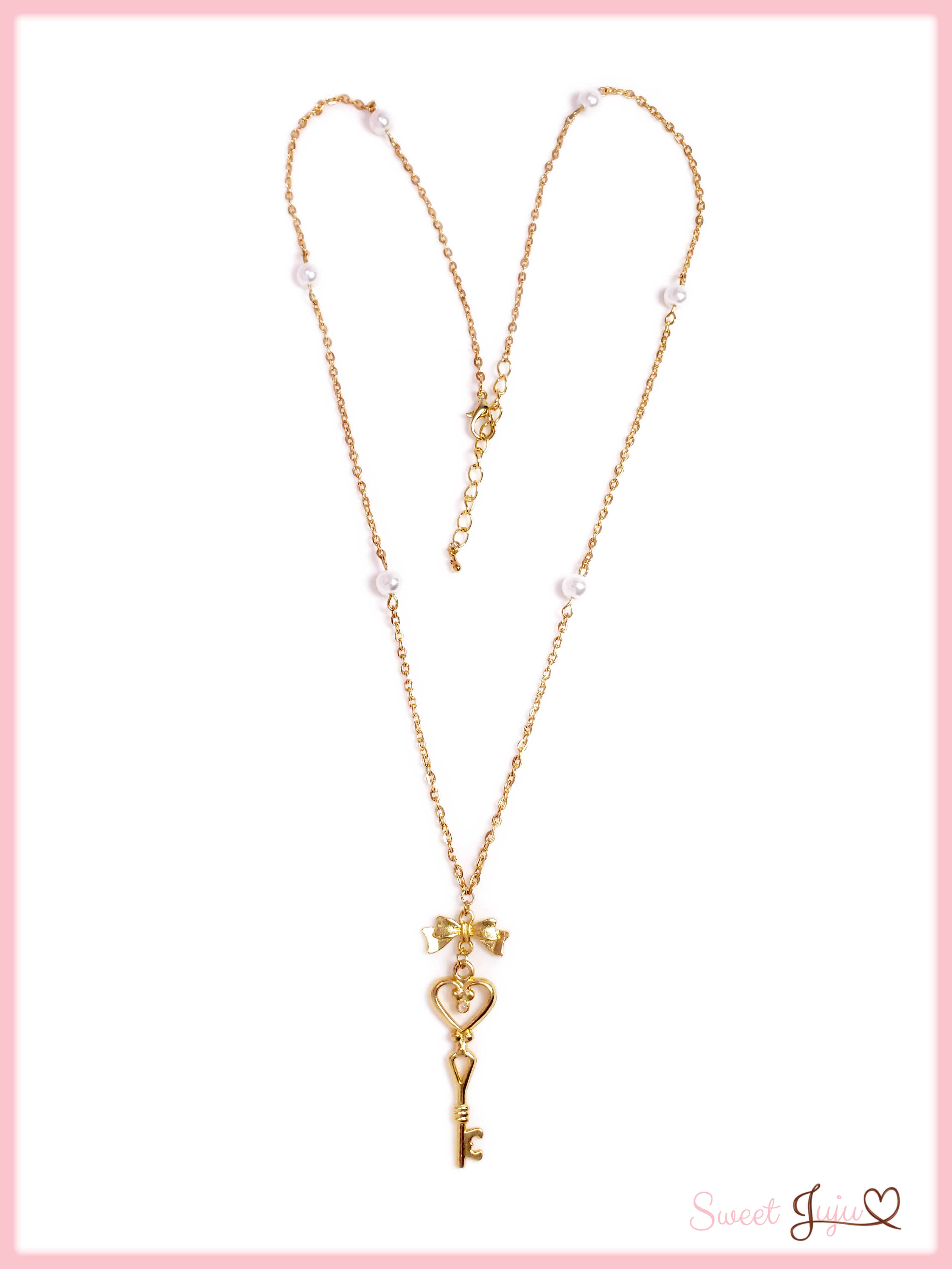 lovely key necklace