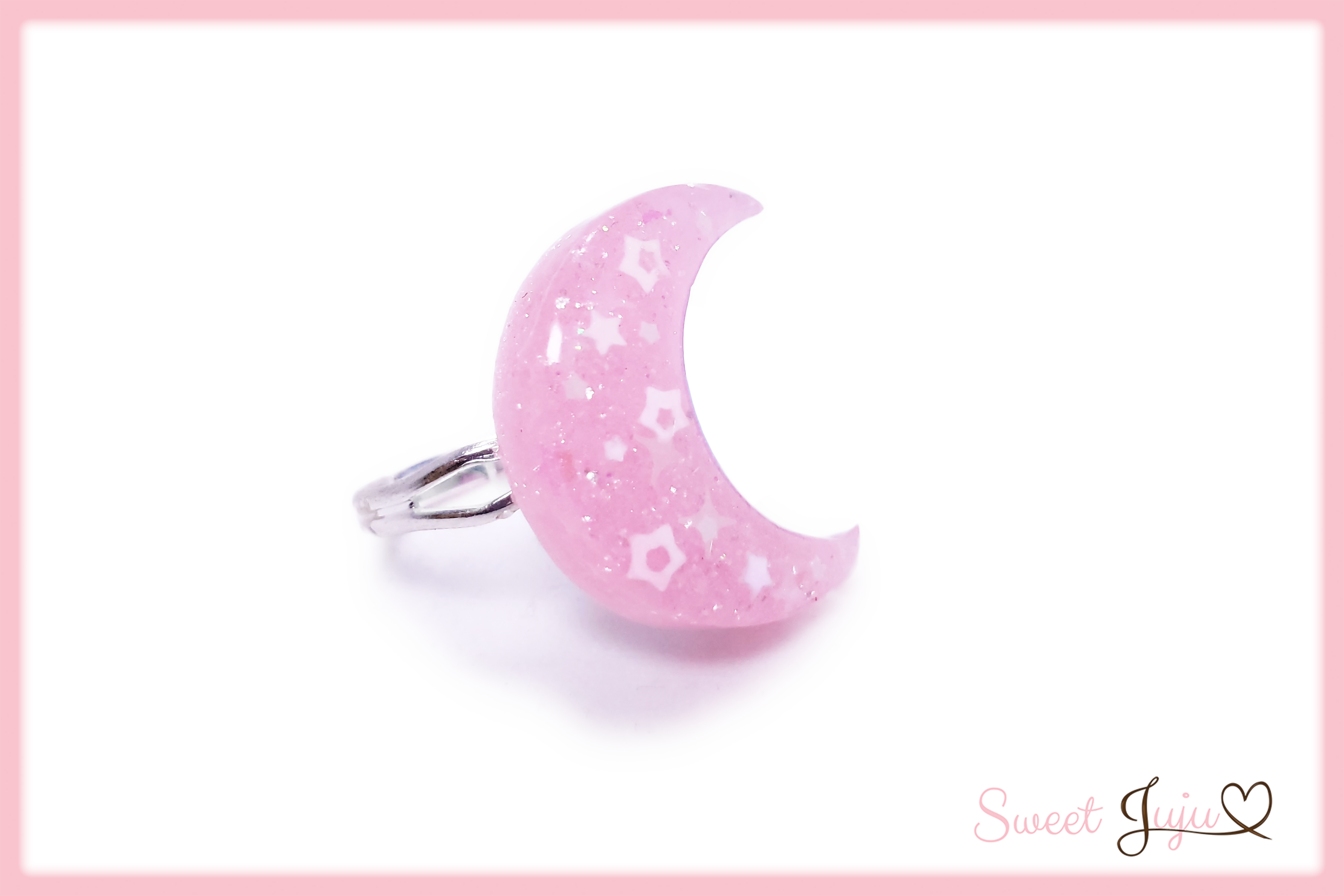 celestial angel ring pink