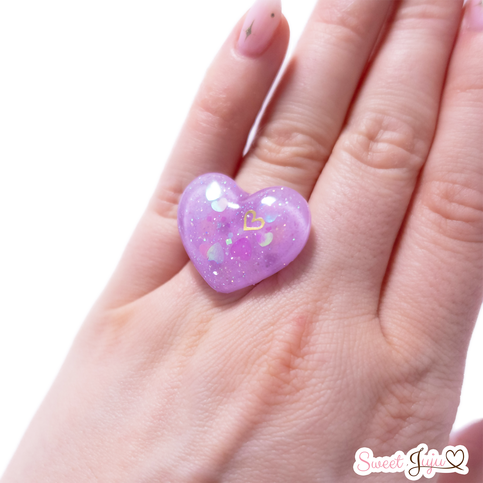 lovely glitter ring lavender_small