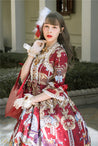Circus Princess Onepiece in Red - Lolita Collective