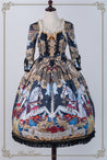 Circus Princess Onepiece in Black - Lolita Collective