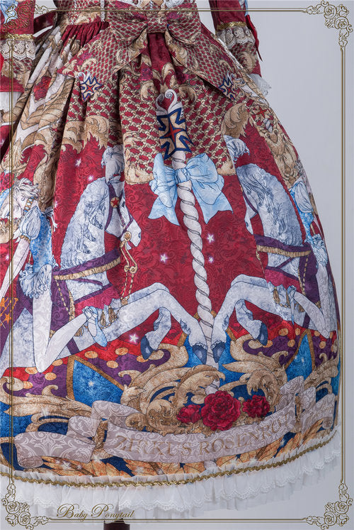 Circus Princess Onepiece in Red - Lolita Collective