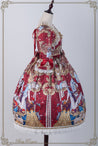 Circus Princess Onepiece in Red - Lolita Collective