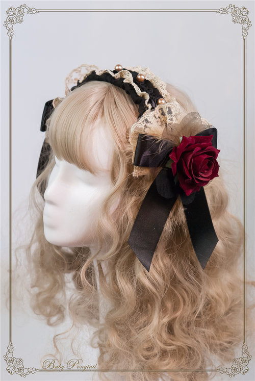 Circus Princess Rose Head Dress - Lolita Collective
