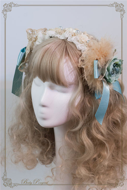 Circus Princess Rose Head Dress - Lolita Collective