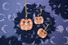 Ghost Party Pumpkin Earrings - Lolita Collective