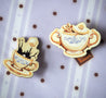 Sugar Pot and Cup Pin Set (3 Colors) - Lolita Collective