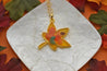 Yellow Autumn Maple Leaf Necklace - Lolita Collective