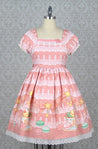 Macaron and Tea Onepiece Dress in Pink - Lolita Collective